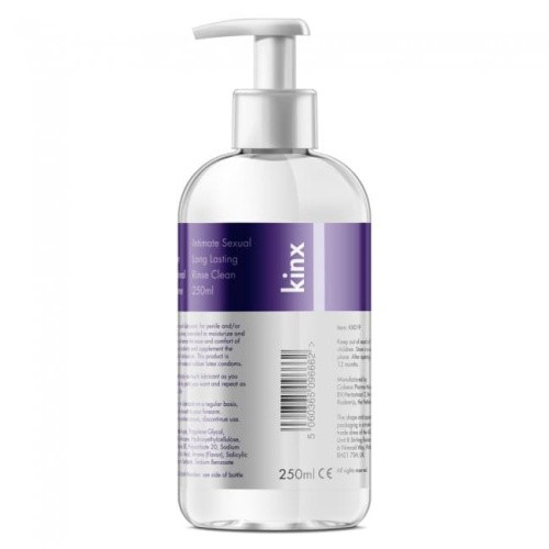 Лубрикант имитирующий сперму Kinx Silk Slix Water Based Pump Bottle White, 250 мл