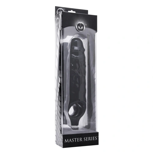 Mamba Cock Sheath Packaged - Black - Насадка на пенис, 16,5 см (черный)