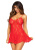 Сорочка беби-долл Leg Avenue Rose Lace Flair Chemise, One Size