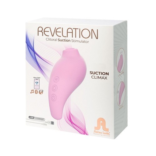 Adrien Lastic Revelation Pink + APP - Вакуумний стимулятор, 10,2 см (рожевий) - купити в Києві, Україні