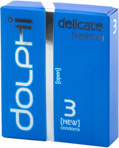Dolphi delicate (Superfine) №3, 3 шт