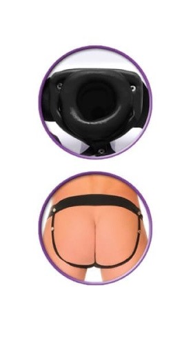 Страпон с вибрацией для мужчин Fetish Fantasy Hollow Strap-On, 15 см
