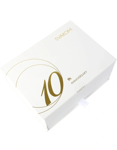 Svakom - Anniversary Box - Подарунковий набір: вакуумний стимулятор, стрічки, маска, лубрикант, спрей - купити в Києві, Україні