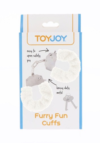 Наручники Furry Fun Cuffs   (белый)