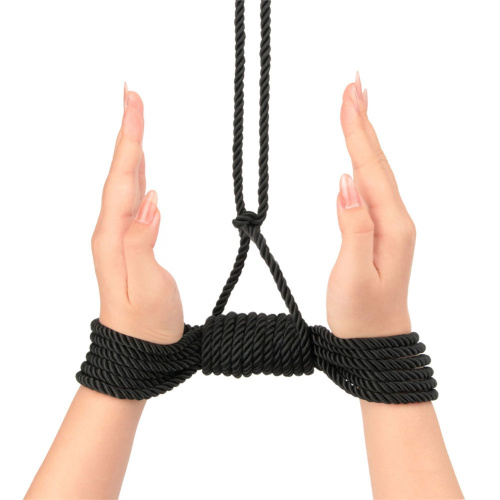 Веревка для связывания LoveToy Rebellion Reign Black Bondage Rope, 10 м