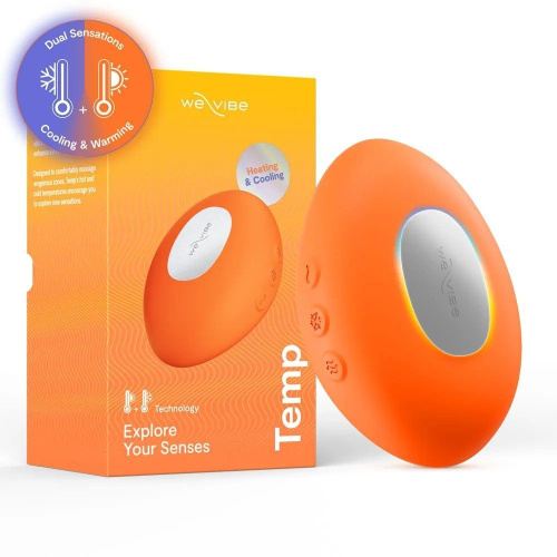Вибратор для клитора We-Vibe Temp Tangerine