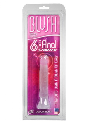 Doc Johnson Blush Ur3 6 Inch Anal Starter - Анальная пробка, 15х2.5 см