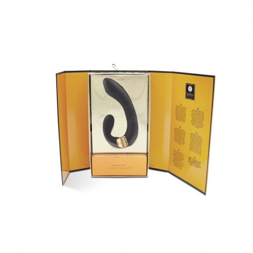 Shunga - Miyo Intimate Massager - Вибратор, 18.5х3.8 см (чёрный)