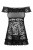 Obsessive Flores chemise UA37094 - Эротический комплект, S/M, (черный) Obsessive Flores chemise UA37094 - Эротический комплект, S/M, (черный)
