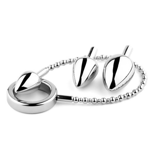 Анальная пробка с сменными элементами B-Series Jewellery Metal Anal Plug No. 4