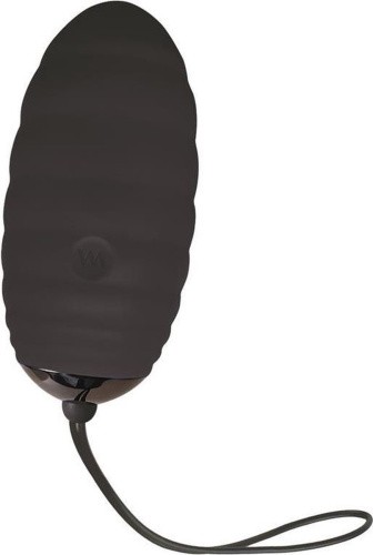 Adrien Lastic Ocean Breeze Black Виброяйцо с пультом ДУ, 10 режимов работы, 7.5х3.4 см (чёрное)