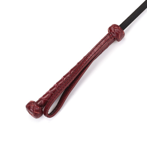 Шлепалка-сердечко Liebe Seele Wine Red Riding Crop with Heart-Shape Tip