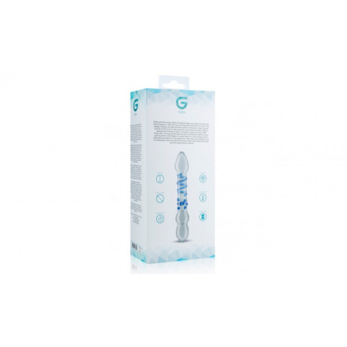 Gildo Glass Dildo No. 21 скляний ділдо, 20х3.4 см - купити в Києві, Україні