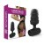 Love in the Pocket  Love Plug Vibrating Butt Plug - Анальная пробка, 3.5х2.5 см (чёрный)