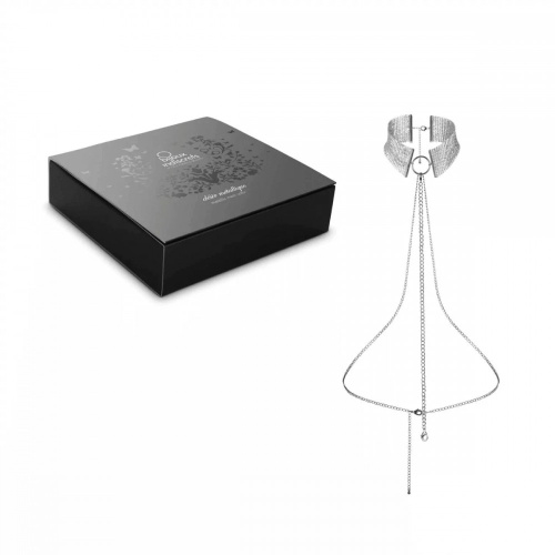 Bijoux Indiscrets Desir Metallique Collar - Украшение на шею, (серебристый)