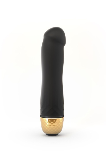 Dorcel Mini Must Gold вибратор для клитора и точки G, 12.5х2.8 см (чёрный)