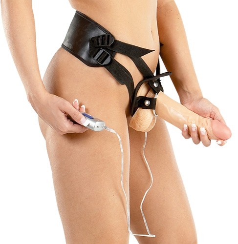 Orion - Gigolina Vibrating Strap-On - Страпон, 22х4.5 см