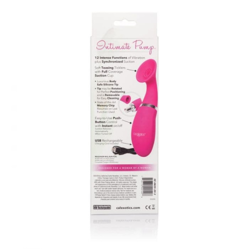 CalExotics Intimate Pump Rechargeable Climaxer Pump вибратор 17.2х5 см