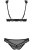 Obsessive 839-SET-1 set - полупрозрачный эротический комплект, L/XL (чёрный) Obsessive 839-SET-1 set - полупрозрачный эротический комплект, L/XL (чёрный)
