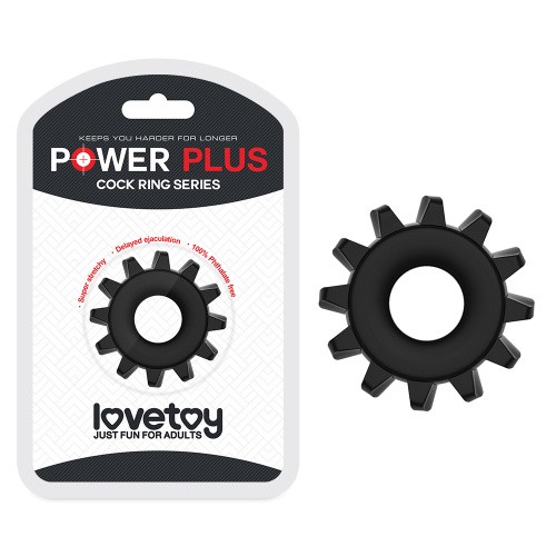 Power Plus Cockring 3 Black - Эрекционное кольцо (черный)