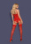 Комплект Obsessive Heartina corset (L/XL)