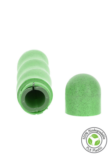 Fuck Green Organic Wave Vibrator - Вибратор, 18 см (зеленый)