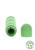 Fuck Green Organic Wave Vibrator - Вибратор, 18 см (зеленый) Fuck Green Organic Wave Vibrator - Вибратор, 18 см (зеленый)