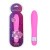 MisSweet Precious Passion Vibrator - Классический мультискоростной вибратор, 17х3.2 см (розовый)