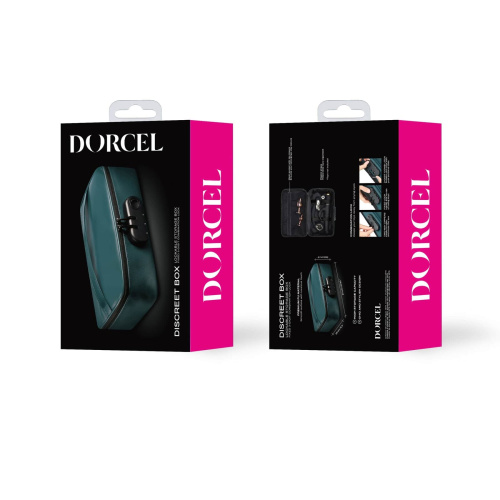 Кейс для іграшок зкодовим замком Dorcel Diskret Box Luxury Green - купити в Україні | Секс шоп SEX-SHOP.ua
