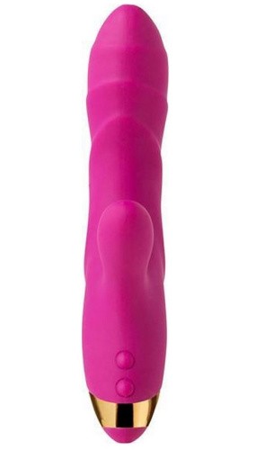 Freedom Tarzan Vibrator TUBO - Вибратор кролик, 10.5х3.2 см (розовый)