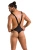 Passion - 028 BODY HARRY black - Чоловічий боді на лямках, XXL/XXXL - купити в Києві, Україні