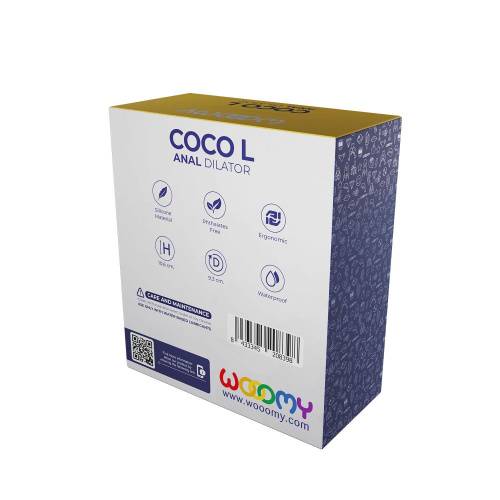 Анальный расширитель Wooomy Coco, L
