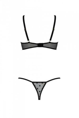 Эротический комплект Passion MARINA SET WITH OPEN BRA, S/M