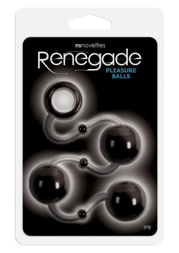 Ns Novelties Renegade Pleasure Balls - анальные шарики, 3.8 см