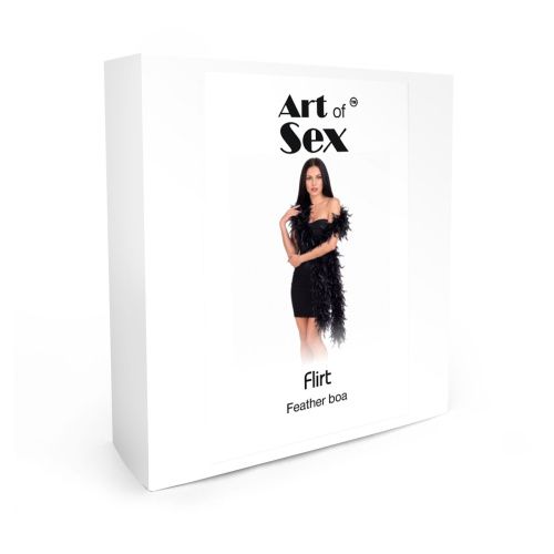 Боа из перьев Art of Sex, 2 метра черное