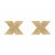 Bijoux Indiscrets - Flash Cross - Наклейки на соски (золотистые) Bijoux Indiscrets - Flash Cross - Наклейки на соски (золотистые)