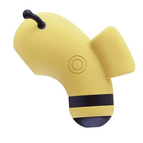 CuteVibe Beebe - Симулятор орального сексу з електростимуляцією, 6.5х3.3 см  (жовтий) - купити в Києві, Україні