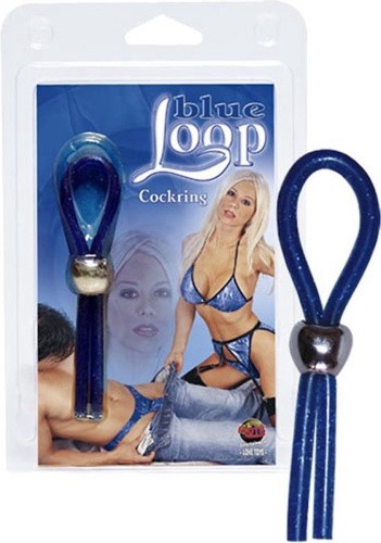 You2Toys Cock Loop Blue - эрекционное лассо, 11 см