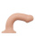 Strap-On-Me Dual Density Dildo, L - Насадка для страпона, 19х3.7 см., (телесная)