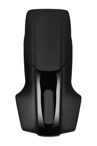 Satisfyer Men Vibration - супер-мастурбатор з вібрацією, 16х8 см (чорний) - купити в Києві, Україні