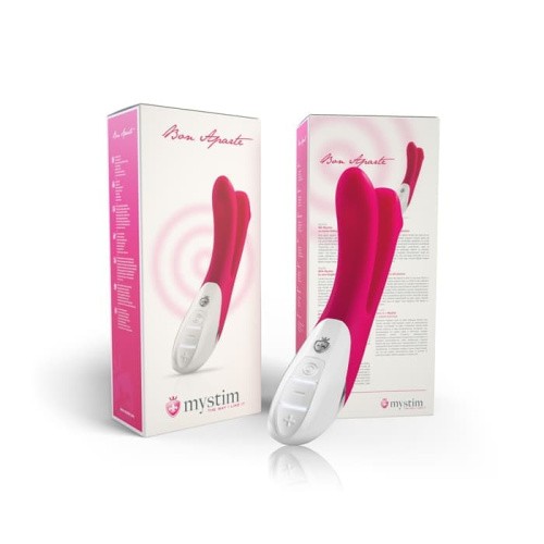 Mystim Bon Aparte Vibrator - вибратор для двойной стимуляции, 25х3.1 см