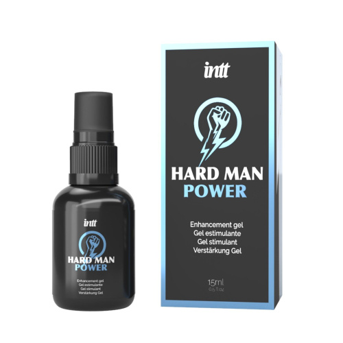 Стимулирующий гель для мужчин Intt Hard Man Power, 15 мл