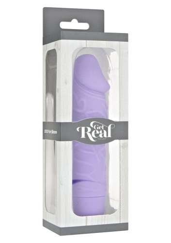 Get Real Mini Classic Original Vib - Вібратор, 13х3,5 см (пурпурний) - купити в Києві, Україні