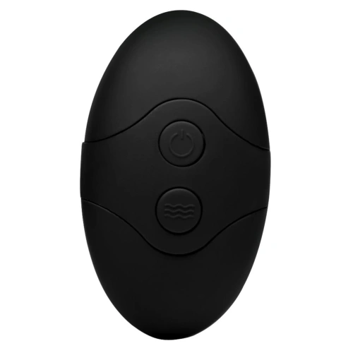 Kinetic Thumping 7X Prostate Anal Plug - анальная пробка с толчковыми движениями, 13.3х4 см (чёрный)