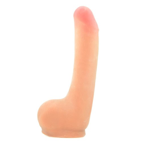 Фаллоимитатор CyberSkin® Slimline CyberCock with Balls, 18,42х3,5 см