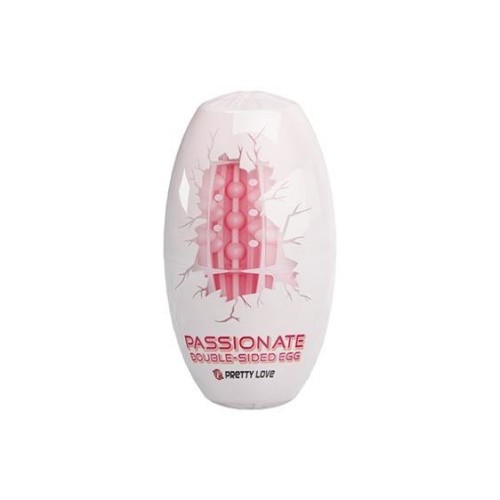 Pretty Love Passionate Double Sided Egg Masturbator - Мастурбатор, 8,6 х4. 6 см (рожевий) - купити в Києві, Україні