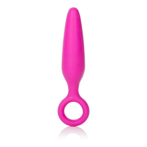 CalExotics Booty Call Booty Glider - Анальная вибро-пробка, 9,5Х2,5 см (розовый)
