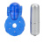 CalExotics Micro Vibe Arouser Duckie - виброкольцо, 7х1 см (синий)