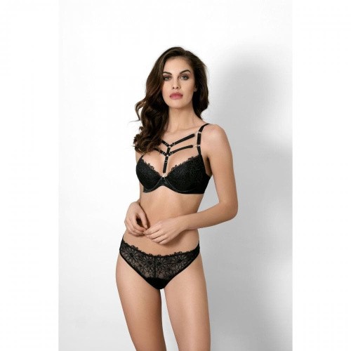 Ewa Bien Ariadna C200- кружевные стринги, (Черный, M)