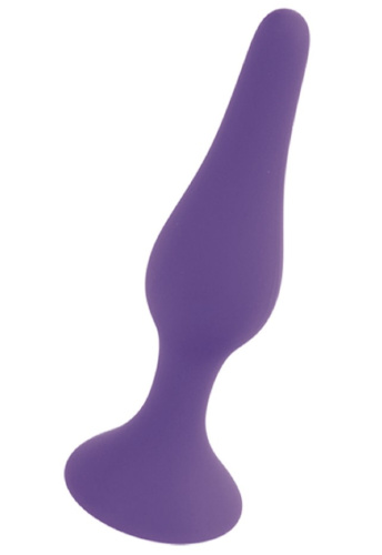 Анальная пробка B-Series Silicone Plug Purple, XL